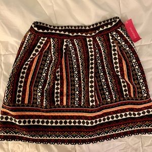 Multicolored skirt
